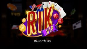 Giao diện chính của cổng game RIKVIP